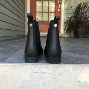 Sam Edelman ‘Tinsley’ Rubber Black Rain Boots